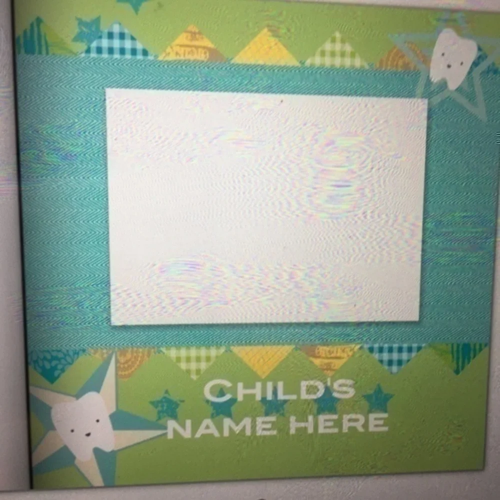 8x8 Hardcover Boys First Tooth book